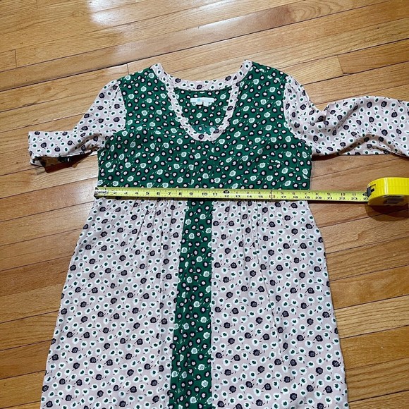 Boden Mollie Women's Tunic Dress Size 12 L Cottagecore Floral Print WORN ONCE - Picture 12 of 15
